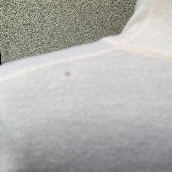 Mugler Paris Extra Fine Wool cream cutout detail stunning luxury sweater - Picture 5 of 12